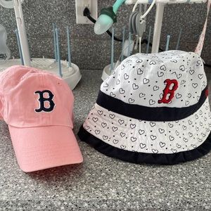 Boston Red Sox baby girl/infant hats